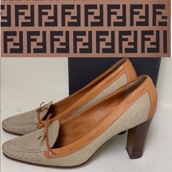 Fendi vintage chunky heels in pristine condition - Picture 7 of 7